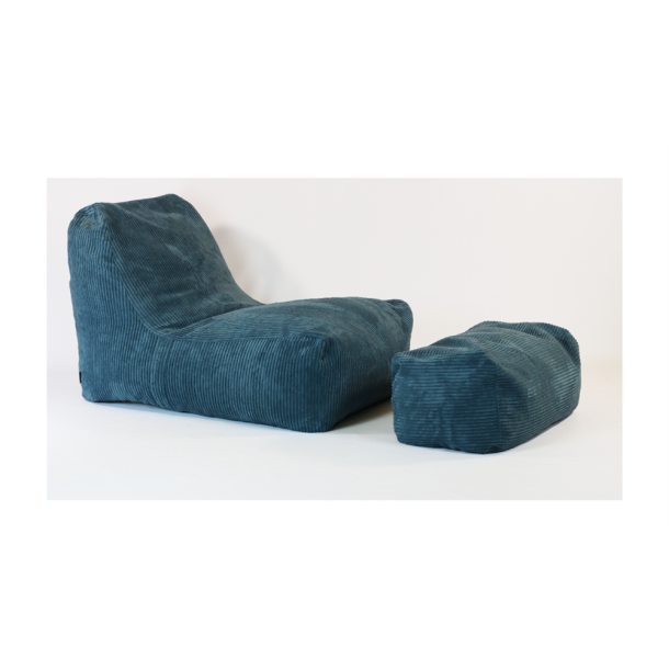 Skkestol med pouf